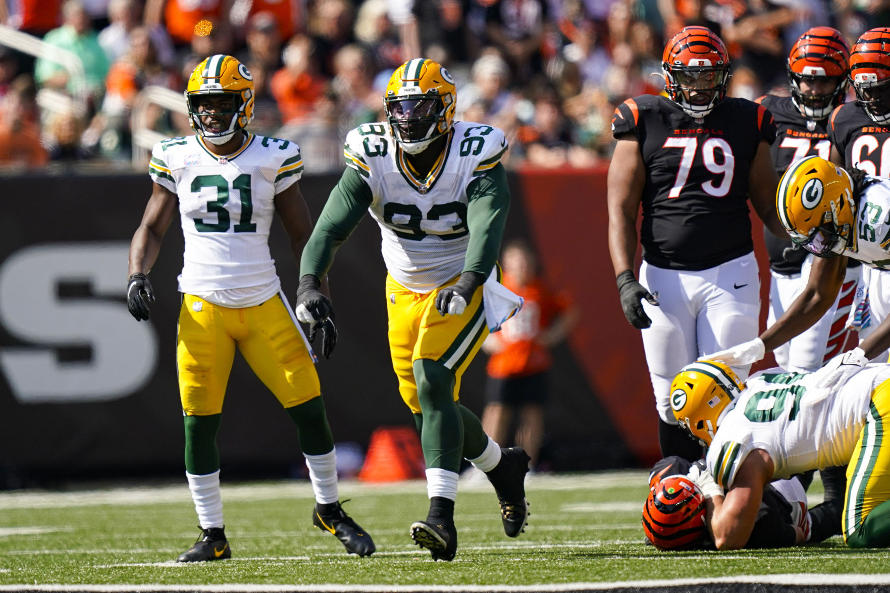 Packers Bengals Football